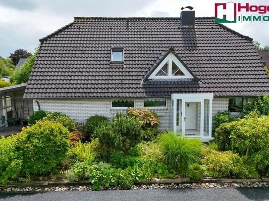 Ein sehr interessantes Einfamilienhaus mit Carport