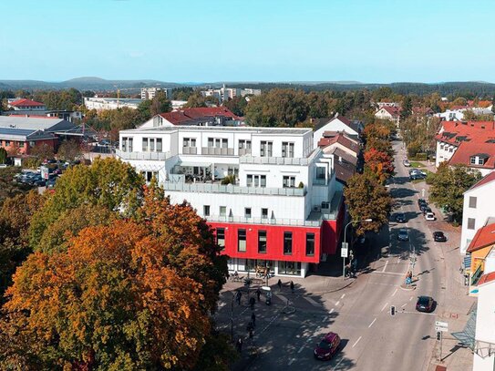 Exklusive Penthouse - Terrassenwohnung mit Bergpanoramablick, in bester Citylage von Traunreut