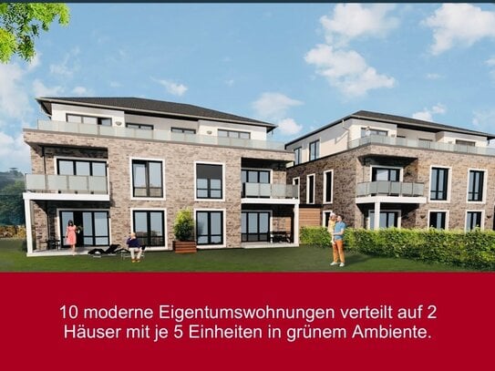 Provisionsfrei! - Neubauwohnung im Grünen mit modernem Flair - Ihr neues Zuhause erwartet Sie!