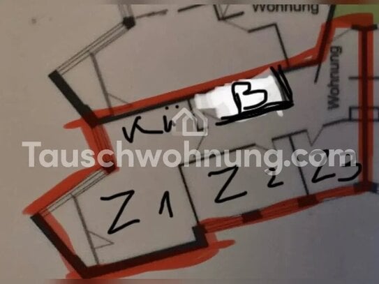 [TAUSCHWOHNUNG] Biete 2,5 Zimmer in Marienfelde suche 4 Zimmer