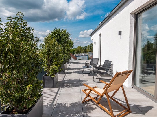 Exklusive Penthouse-Wohnung mit herrlichem Blick auf die Bergstraße