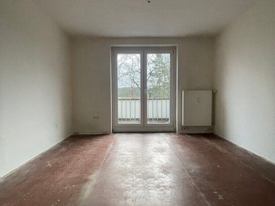 Trebbin OT Blankensee: Am Grössinsee: 1 Zimmer-Whg. mit Balkon, ca. 34 m² per SOFORT zu vermieten