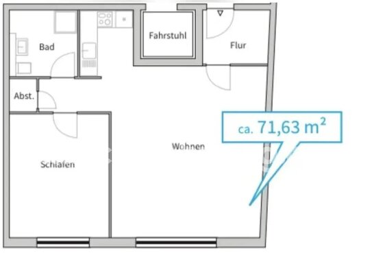 [TAUSCHWOHNUNG] Schöne Neubauwohnung 2 ZBK gegen Altbau 3 ZKB