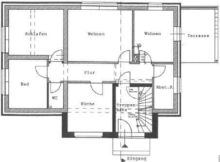 3-Zimmer Wohnung mit Terrasse im EG