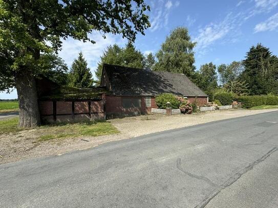 Reserviert! Wer die Ruhe sucht - Grundstück mit Altbestand im Außenbereich - Sanieren oder Neubebauung!!