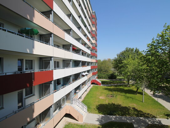 Südbalkon mit super Aussicht