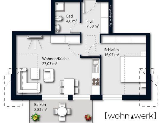 NEUBAU ERSTBEZUG – gemütliche Dachgeschosswohnung ohne Abstriche!!!