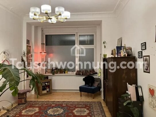 [TAUSCHWOHNUNG] 3 Zimmer Altbau Wohnung im Schillerlkiez (EG)