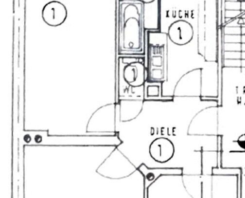 Zentralgelegene energieeffiziente 3 Zi Altbauwohnung (Erdgeschoss) in Mainnähe