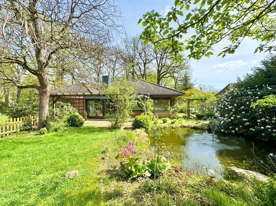 Großzügiger & ansprechender Bungalow mit idyllischem Garten in reizvoller Lage