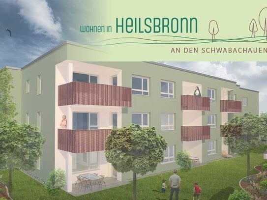 Neubau: 4-Zimmer-Wohnung in Heilsbronn!