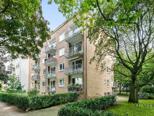 Charmante 2-Zimmer Wohnung mit Balkon auf der Uhlenhorst