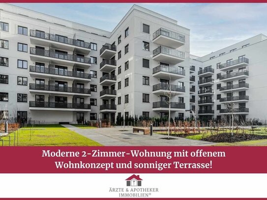 Moderne 2-Zimmer-Wohnung mit offenem Wohnkonzept und sonniger Terrasse!