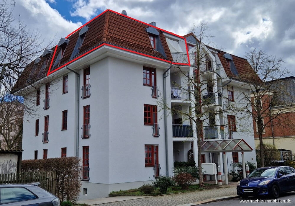 DD-Kaditz, 2- Zimmer Dachgeschoss, vermietet