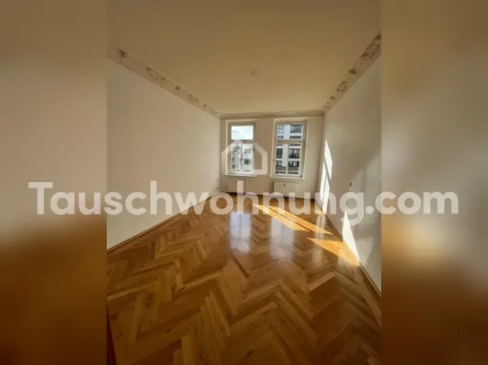 [TAUSCHWOHNUNG] 3-Raum Altbauwohnung direkt! an Weiße Elster (Karlbrücke)