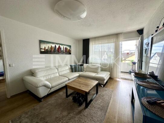 Modern renovierte 2,5-Zimmer-Wohnung mit Balkon und Wohlfühlfaktor