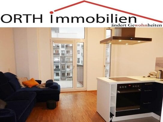 2 Zi. Wohnung mit Balkon. EBK käuflich. Eignet sich für eine Einzelperson!