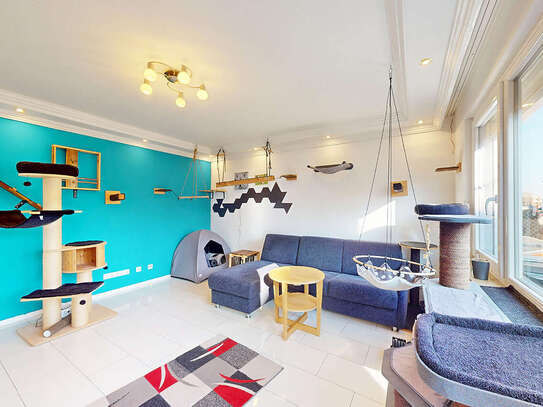 PHI AACHEN - Hell und modern! 3-Zimmer-Wohnetage mit Balkon und Stellplatz in Stolberg-Münsterbusch!