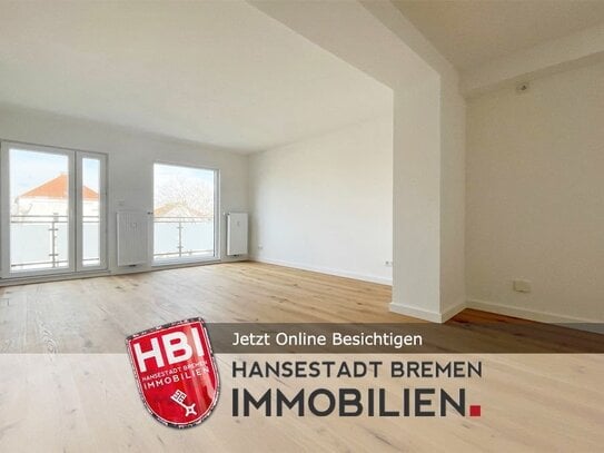 Stadtmitte / Tolle Dachgeschosswohnung mit 2 Balkonen