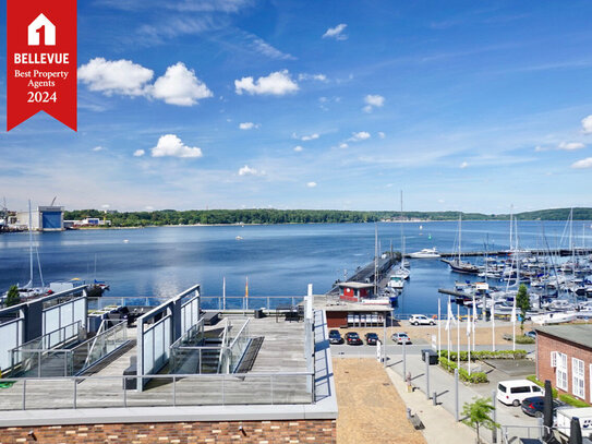 Lichtdurchflutete Dachterrassenwohnung mit traumhaftem Fördeblick - 24944 Flensburg-Sonwik