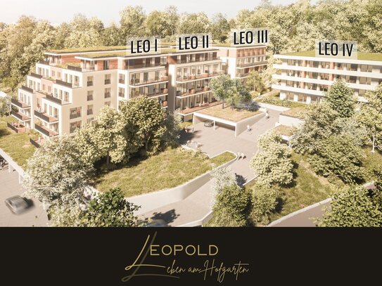 NEUBAU LEOPOLD - Exclusive 3- Zimmer Wohnung 113m² mit großem Balkon