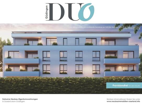 **** DUO Saarbrücken-Güdingen **** Moderne Neubau-Eigentumswohungen in ruhiger Lage