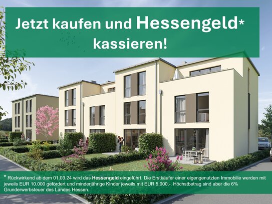 Klimafreundliches Reihenmittelhaus in Messel inkl. Grundstück!