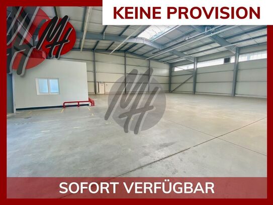 KEINE PROVISION - SCHNELL VERFÜGBAR - Lager (1.300 m²) zu vermieten