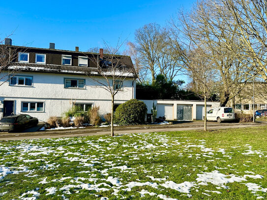 Reihenendhaus mit Gartenidyll in Grumme