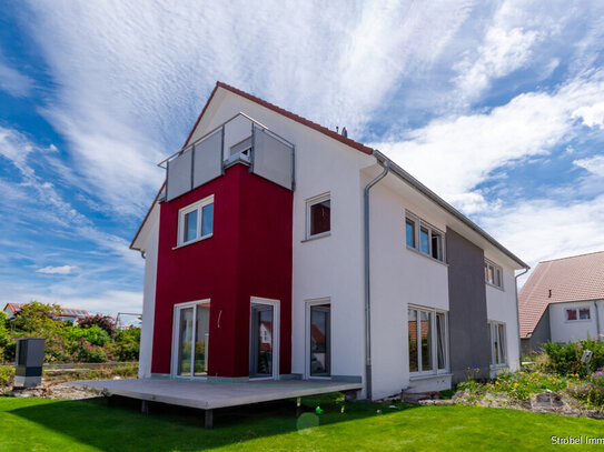 Moderne und großzügige Doppelhaushälften im schönen Heckenacker zu kaufen - Neubau