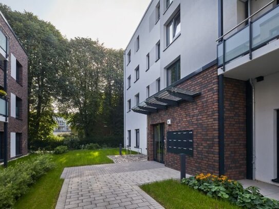 Helle Besonderheit - Staffelgeschoss-Wohnung mit 2 Dachterrassen im Herzen von Quickborn