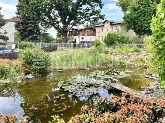 Sonniges Landhaus mit Teich - Ihr grünes Paradies