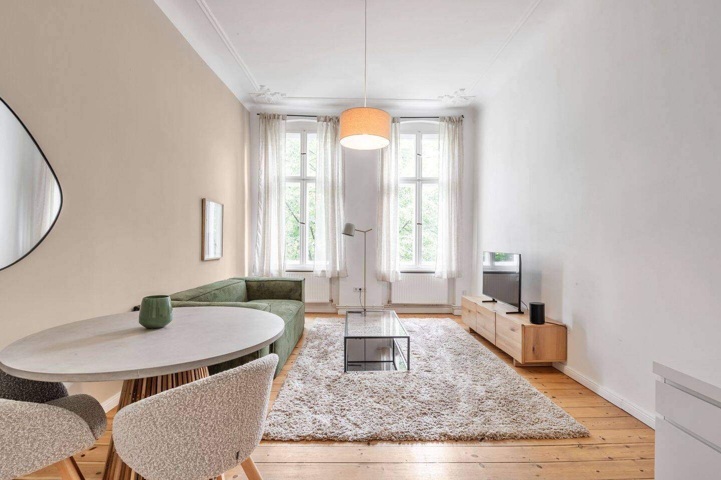 Perfekte 2-Zimmer-Wohnung in Friedrichshain - voll möbliert - Photo 1