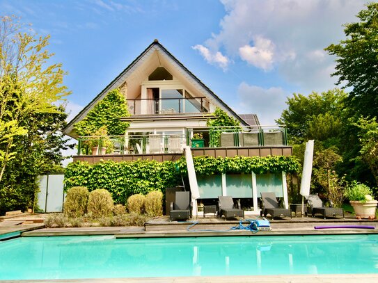 Einzigartiges Juwel mit Sauna, Salzwasser-Pool und separat liegender Einliegerwohnung!!!