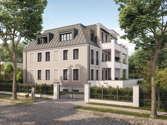 Exklusive Maisonette-WE mit eigenen Garten! Neubau-Stadtvilla nahe Mexikoplatz Berlin-Schlachtensee