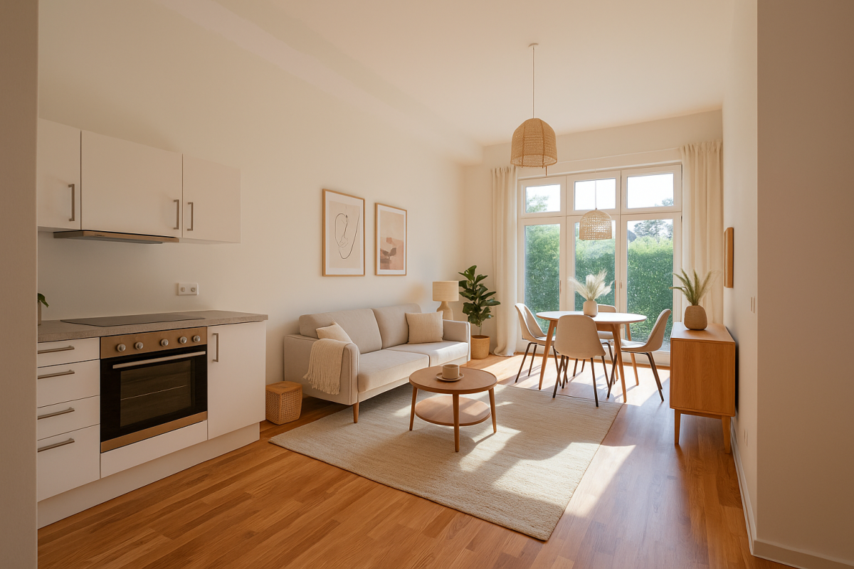 Elegante 2 Zimmer mit sonniger Terrasse - Ohne Provision