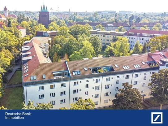 Dachgeschossperle im Herzen von Schmargendorf mit Blick bis zum Teufelsberg