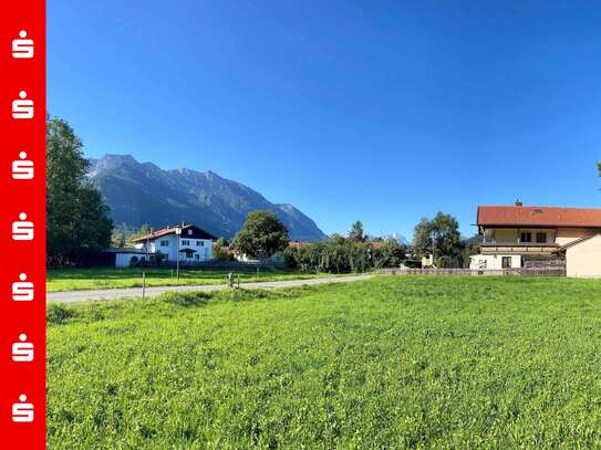 Bauplatz für ein Traumhaus mit Bergblick