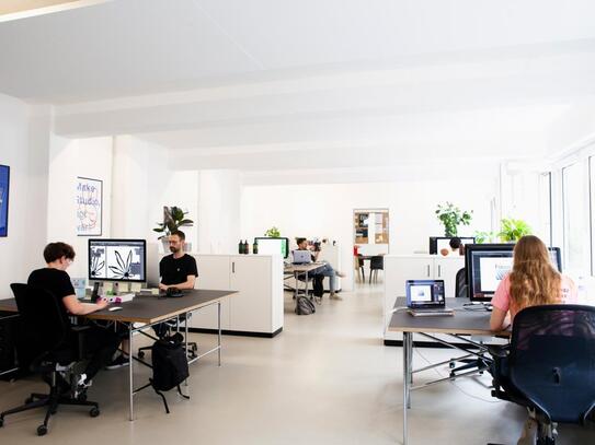 Loftartige Büro-/Studiofläche in Hoflage des Schanzenviertels