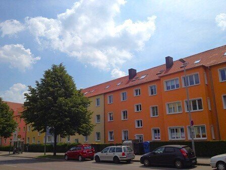 Gemütliche 3-Raum Wohnung mit Balkon im 1.Obergeschoss.