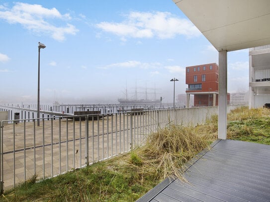 Ferienwohnung im "Beach-Bay" mit Blick auf den Hafen - Kapitalanlage mit Eigennutzung