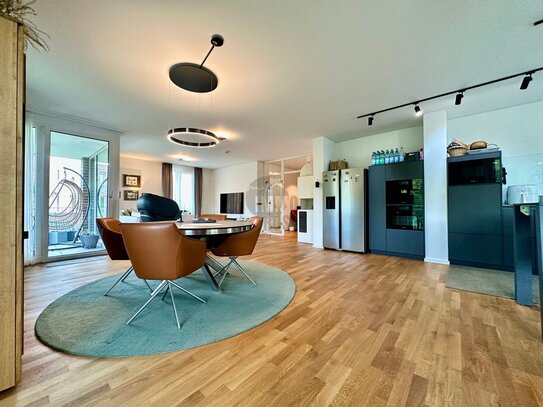 EXKLUSIVES PENTHOUSE IN DER WASSERSTADT: SMART-HOME, 2 LOGGIEN, DESIGN-TAGESLICHTBAD & LUXURIÖSE AUSSTATTUNG