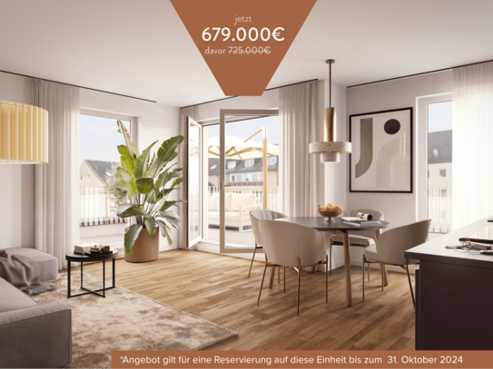 PREISAKTION: Wohnung mit Balkon und smartem Grundriss