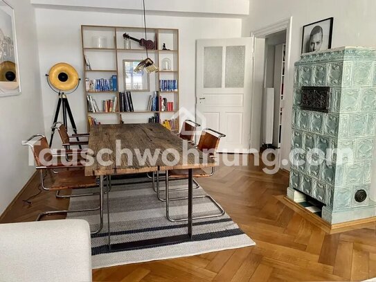 [TAUSCHWOHNUNG] 3-Zimmer Altbau in Maxvorstadt gg 4-5 Zimmer Wohnung