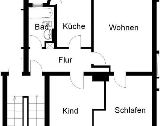 3-Raum-Wohnung sucht neue Mieter!