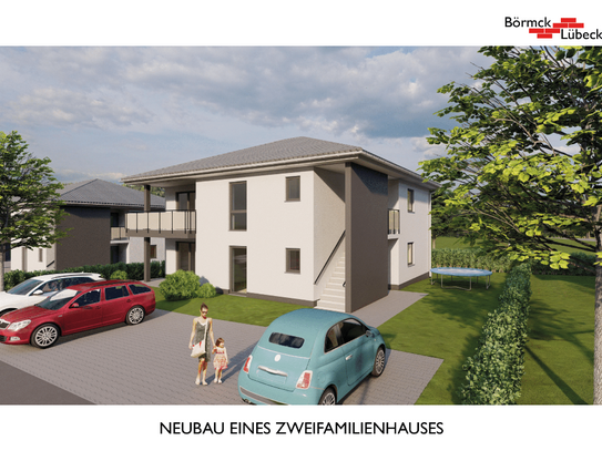 Neubau eines Zweifamilienhauses