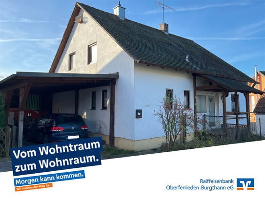 Hier können Sie sich selbst verwirklichen! Renovierungsbedürftiges Einfamilienhaus in Altdorf-Hagenhausen