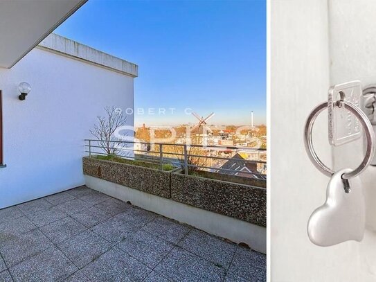 Großzügige 5-Zimmer-Wohnung mit Dachterrasse und Weitblick über das Horner Mühlenviertel