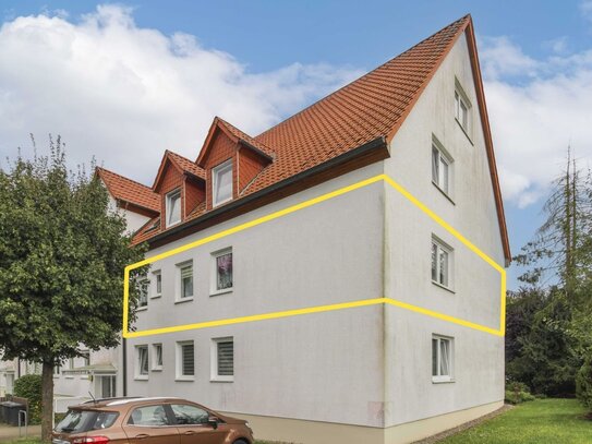 Schöne Gelegenheit: 3-Zi.-Etagenwohnung mit Balkon in naturnaher Lage von Brüsewitz