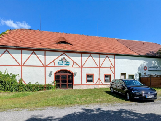 Reserviert - Historische Scheune mit vielseitigen Nutzungsmöglichkeiten , Gaststätte und idyllischem Biergarten